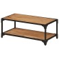 vidaXL Tavolino da Salotto 90x45x35 cm in Legno Massello di Acacia vidaXL Tavolino da Salotto 90x45x35 cm in Legno Massello di Acacia