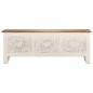vidaXL Scatola Portaoggetti 110x30x40 cm in Legno Massello di Acacia vidaXL Scatola Portaoggetti 110x30x40 cm in Legno Massello di Acacia