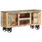 vidaXL Mobile Porta TV 110x30x53 cm in Legno Massello di Recupero vidaXL Mobile Porta TV 110x30x53 cm in Legno Massello di Recupero