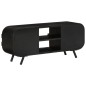 vidaXL Mobile Porta TV 110x30x45 cm in Legno Massello di Mango Grezzo
