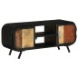 vidaXL Mobile Porta TV 110x30x45 cm in Legno Massello di Recupero vidaXL Mobile Porta TV 110x30x45 cm in Legno Massello di Recupero