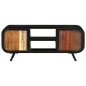 vidaXL Mobile Porta TV 110x30x45 cm in Legno Massello di Recupero vidaXL Mobile Porta TV 110x30x45 cm in Legno Massello di Recupero