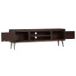 vidaXL Mobile Porta TV in Legno Massello di Recupero 140x30x45 cm vidaXL Mobile Porta TV in Legno Massello di Recupero 140x30x45 cm