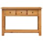 vidaXL Tavolo Consolle 110x35x75 cm in Legno Massello di Rovere vidaXL Tavolo Consolle 110x35x75 cm in Legno Massello di Rovere