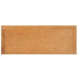 vidaXL Tavolo Consolle 110x35x75 cm in Legno Massello di Rovere vidaXL Tavolo Consolle 110x35x75 cm in Legno Massello di Rovere