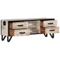 vidaXL Mobile Porta TV 110x30x41 cm in Legno Massello di Acacia vidaXL Mobile Porta TV 110x30x41 cm in Legno Massello di Acacia