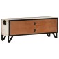 vidaXL Mobile Porta TV 110x30x41 cm in Legno Massello di Acacia vidaXL Mobile Porta TV 110x30x41 cm in Legno Massello di Acacia