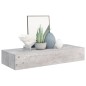vidaXL Scaffali a Muro Cassetti 2 pz Grigio Cemento 60x23,5x10 cm MDF vidaXL Scaffali a Muro Cassetti 2 pz Grigio Cemento 60x23,5x10 cm MDF