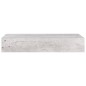 vidaXL Scaffali a Muro Cassetti 2 pz Grigio Cemento 60x23,5x10 cm MDF vidaXL Scaffali a Muro Cassetti 2 pz Grigio Cemento 60x23,5x10 cm MDF