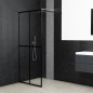 Cabina Doccia con Vetro Temperato Trasparente 80x195 cm Cabina Doccia con Vetro Temperato Trasparente 80x195 cm
