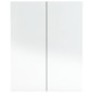 vidaXL Armadietto a Specchio per Bagno 60x15x75 cm MDF Grigio vidaXL Armadietto a Specchio per Bagno 60x15x75 cm MDF Grigio
