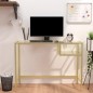 vidaXL Scrivania per Computer Trasparente 100x36x74 cm Vetro Temperato vidaXL Scrivania per Computer Trasparente 100x36x74 cm Vetro Temperato