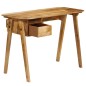 vidaXL Scrivania in Legno Massello di Mango 110x50x76 cm