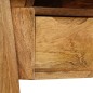 vidaXL Scrivania in Legno Massello di Mango 110x50x76 cm