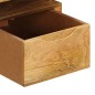 vidaXL Scrivania in Legno Massello di Mango 110x50x76 cm