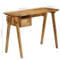 vidaXL Scrivania in Legno Massello di Mango 110x50x76 cm