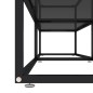 vidaXL Mobile Porta TV Nero 180x40x40,5 cm in Vetro Temperato vidaXL Mobile Porta TV Nero 180x40x40,5 cm in Vetro Temperato