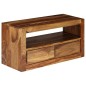 vidaXL Mobile Porta TV in Legno Massello di Sheesham 80x30x40 cm vidaXL Mobile Porta TV in Legno Massello di Sheesham 80x30x40 cm