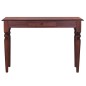 vidaXL Tavolo Consolle Marrone Classico 110x30x75cm Massello di Mogano vidaXL Tavolo Consolle Marrone Classico 110x30x75cm Massello di Mogano