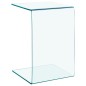 vidaXL Tavolino di Servizio 40x40x60 cm in Vetro Temperato vidaXL Tavolino di Servizio 40x40x60 cm in Vetro Temperato