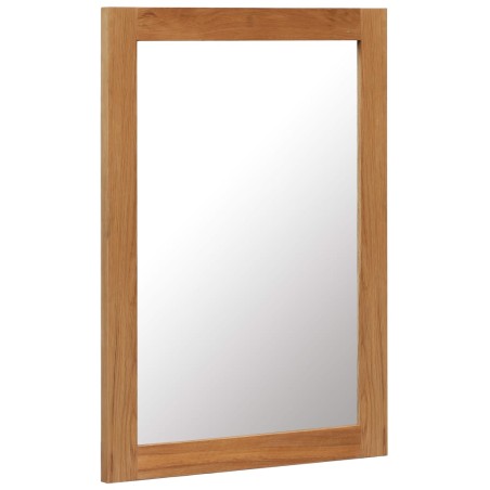 Specchio 50x70 cm in Legno Massello di Rovere
