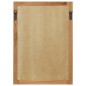 Specchio 50x70 cm in Legno Massello di Rovere Specchio 50x70 cm in Legno Massello di Rovere