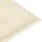 Sedie da Giardino Reclinabili 4 pz con Cuscini Massello Acacia Sedie da Giardino Reclinabili 4 pz con Cuscini Massello Acacia