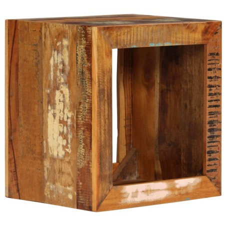 vidaXL Sgabello in Legno Massello di Recupero 40x30x40 cm