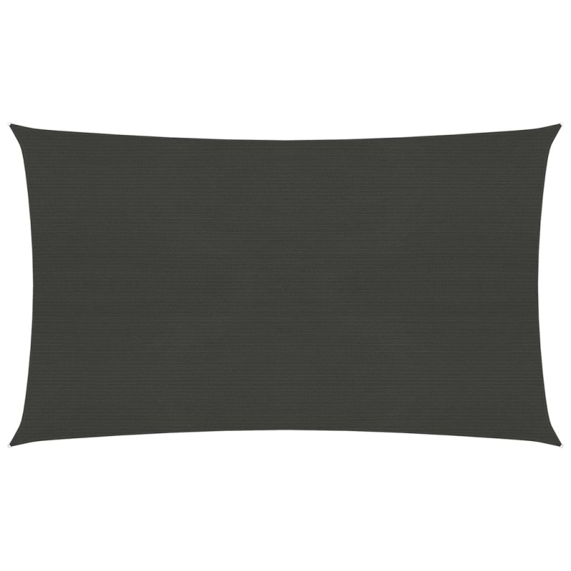 vidaXL Vela Parasole 160 g/m² Antracite 3,5x5 m in HDPE vidaXL Vela Parasole 160 g/m² Antracite 3,5x5 m in HDPE