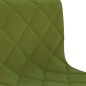 vidaXL Sedie da Pranzo Girevoli 2 pz Verde Chiaro in Velluto vidaXL Sedie da Pranzo Girevoli 2 pz Verde Chiaro in Velluto