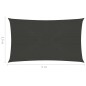 vidaXL Vela Parasole 160 g/m² Antracite 3,5x5 m in HDPE vidaXL Vela Parasole 160 g/m² Antracite 3,5x5 m in HDPE