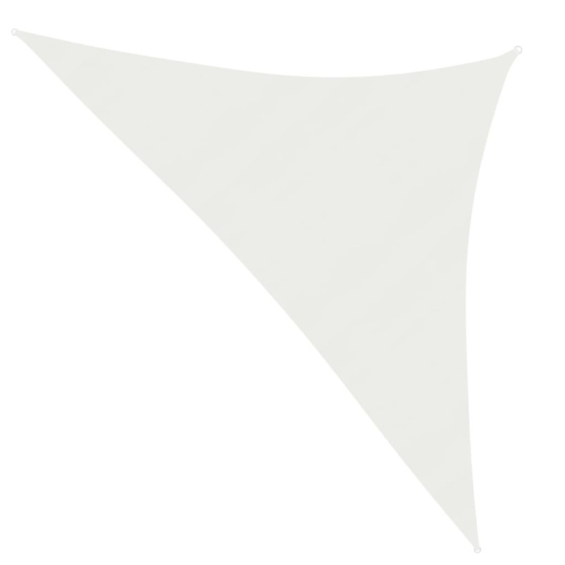 Vela Parasole 160 g/m² Bianca 3,5x3,5x4,9 m in HDPE Vela Parasole 160 g/m² Bianca 3,5x3,5x4,9 m in HDPE