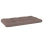 Divano Angolare da Giardino su Pallet Pino Impregnato Nero Divano Angolare da Giardino su Pallet Pino Impregnato Nero