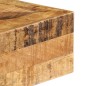 vidaXL Tavolo Consolle in Legno Massello di Mango 80x40x75 cm vidaXL Tavolo Consolle in Legno Massello di Mango 80x40x75 cm