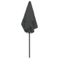 Ombrellone da Spiaggia Antracite 180x120 cm Ombrellone da Spiaggia Antracite 180x120 cm