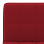 vidaXL Sedie da Pranzo Girevoli 2 pz Rosso Vino in Velluto vidaXL Sedie da Pranzo Girevoli 2 pz Rosso Vino in Velluto
