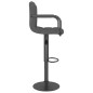 vidaXL Sgabelli da Bar 2 pz Grigio Scuro in Velluto vidaXL Sgabelli da Bar 2 pz Grigio Scuro in Velluto
