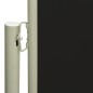 Tenda Laterale Retrattile per Patio 170x300 cm Nera Tenda Laterale Retrattile per Patio 170x300 cm Nera