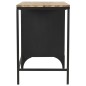 vidaXL Scrivania Base Singola Legno di Abete e Acciaio 100x50x76 cm vidaXL Scrivania Base Singola Legno di Abete e Acciaio 100x50x76 cm