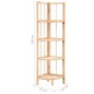 vidaXL Scaffale ad Angolo in Legno di Cedro 27x27x110 cm vidaXL Scaffale ad Angolo in Legno di Cedro 27x27x110 cm