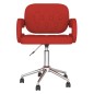 vidaXL Sedia da Pranzo Girevole Rosso Vino in Similpelle vidaXL Sedia da Pranzo Girevole Rosso Vino in Similpelle