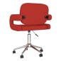 vidaXL Sedia da Pranzo Girevole Rosso Vino in Similpelle vidaXL Sedia da Pranzo Girevole Rosso Vino in Similpelle