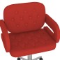 vidaXL Sedia da Pranzo Girevole Rosso Vino in Similpelle vidaXL Sedia da Pranzo Girevole Rosso Vino in Similpelle