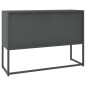 vidaXL Credenza Antracite 105x35x75 cm in Acciaio vidaXL Credenza Antracite 105x35x75 cm in Acciaio