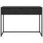 vidaXL Tavolo Consolle Nero 106x35x75 cm in Acciaio vidaXL Tavolo Consolle Nero 106x35x75 cm in Acciaio