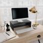 Supporto per Schermo Nero 42x24x13 cm in Truciolato Supporto per Schermo Nero 42x24x13 cm in Truciolato