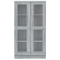 Mobile Vetrina Grigio Sonoma 82,5x30,5x150 cm Legno Multistrato Mobile Vetrina Grigio Sonoma 82,5x30,5x150 cm Legno Multistrato