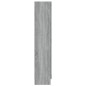 Mobile Vetrina Grigio Sonoma 82,5x30,5x150 cm Legno Multistrato Mobile Vetrina Grigio Sonoma 82,5x30,5x150 cm Legno Multistrato