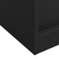 vidaXL Armadio Ufficio Anta Scorrevole Antracite 90x40x90cm Acciaio vidaXL Armadio Ufficio Anta Scorrevole Antracite 90x40x90cm Acciaio