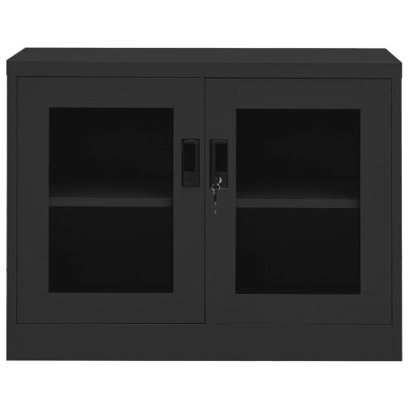 vidaXL Armadio per Ufficio Antracite 90x40x70 cm in Acciaio